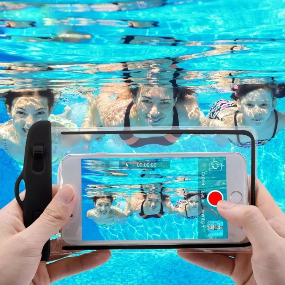 PROTÈGE TÉLÉPHONE PORTABLE ÉTANCHE POUR PISCINE