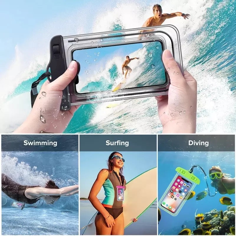 PROTÈGE TÉLÉPHONE PORTABLE ÉTANCHE POUR PISCINE